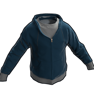 Hoodie Blue